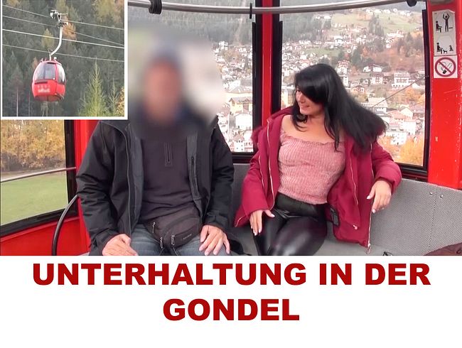 Publik Extrem! Mitten in der Gondel gefickt.