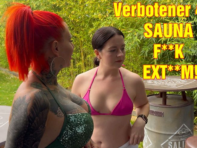 Verbotener 4er! SAUNA FICK EXTREM!