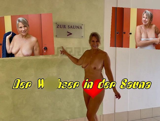 Der Wichser in der Sauna