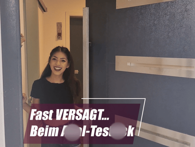 Fast VERSAGT... beim Anal-Testfick